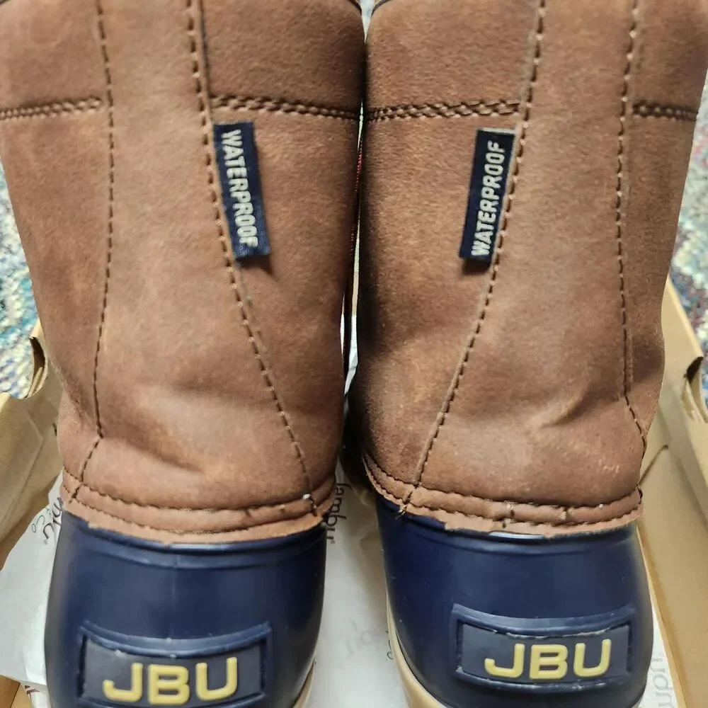 JBU by Jamba Men's Brown and Navy Boots